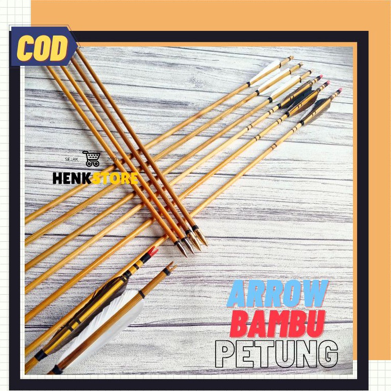 Memang KerenV1h1G Arrow Bambu Petung Murah Berkualitas - AB