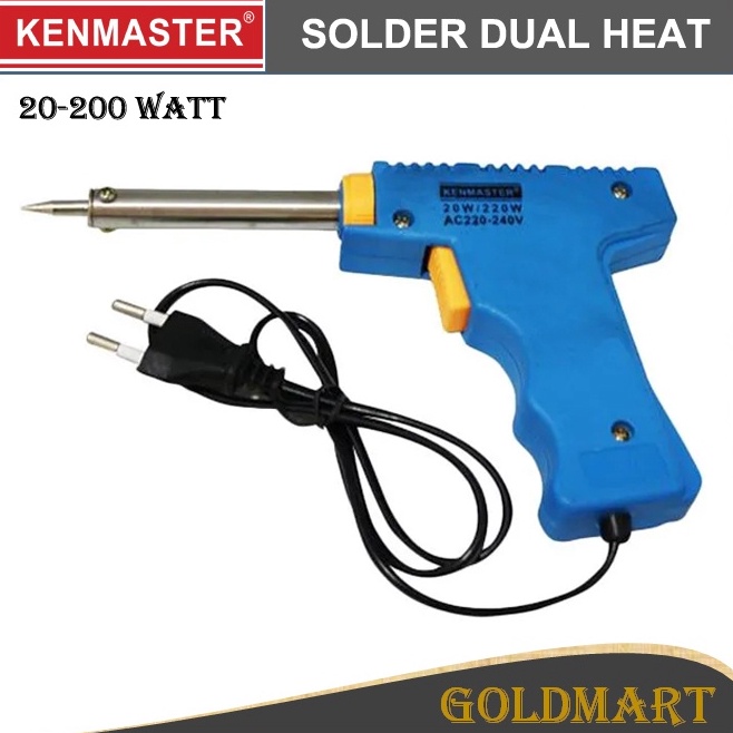 Murah banget Solder Listrik Original Solder Dual Heat 20-200 watt Kenmaster Soldering Iron l Murah ★