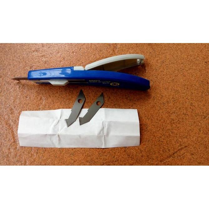 

ERA091 Cutter Plastic Acrylic Pisau Potong Akrilik Pisau Craft 3pc Mata Pisau **