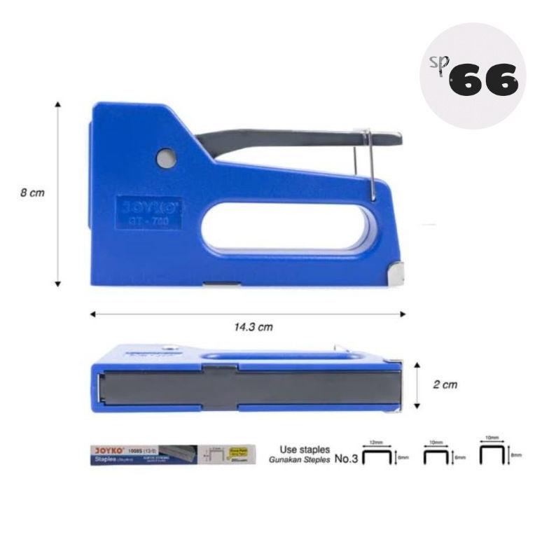 

ERA183 Stepler tembak JOYCO GT-700 gun tracker staples stapler kayu +++