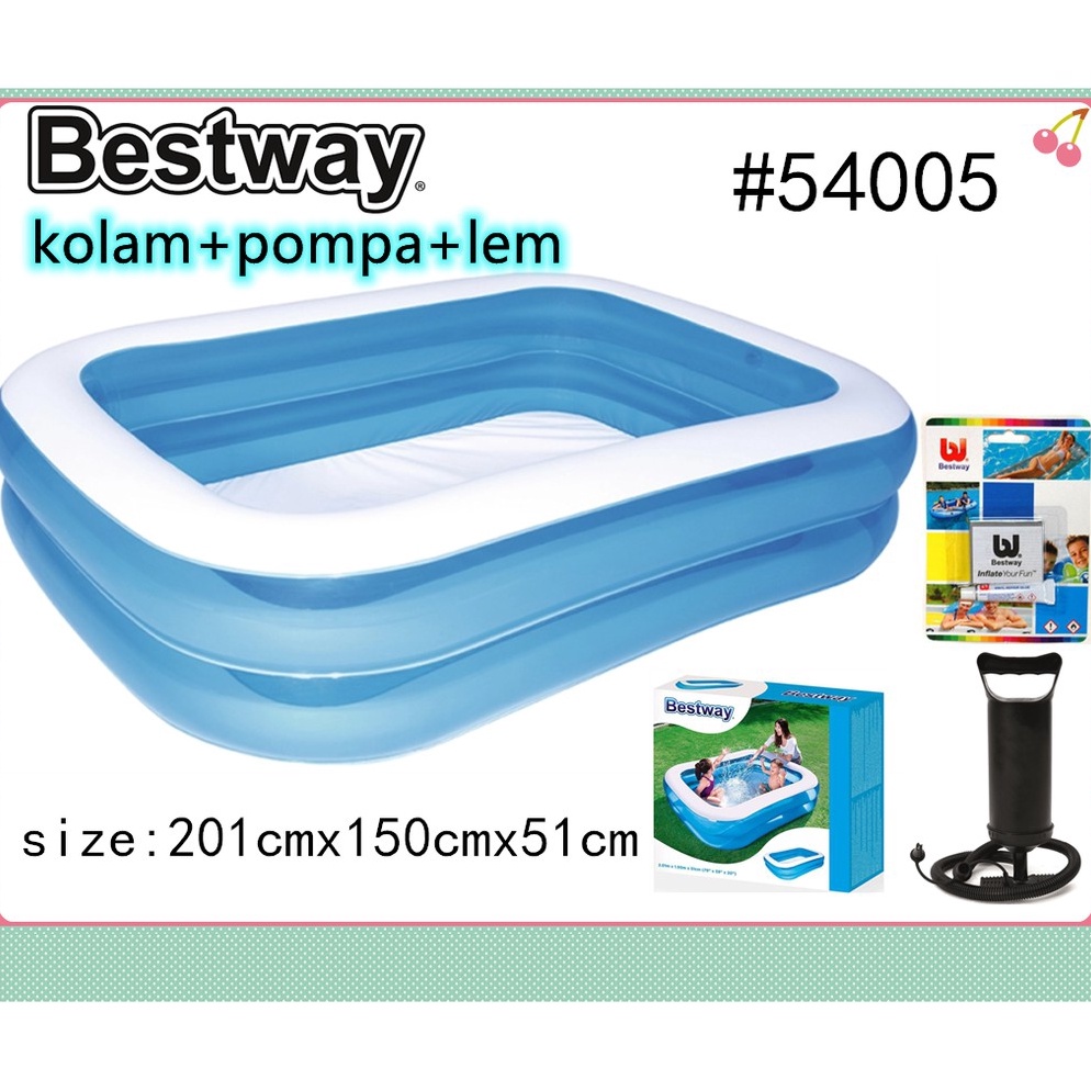 BOOMING Kolam Renang Anak / Kolam Anak ASLI BESTWAY Bestway 54005 54006 54009 Kolam Renang Anak/Kola