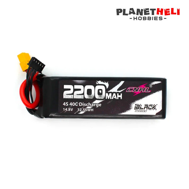 CNHL Black Series 2200mAh 4S 14.8V 40C Lipo Battery