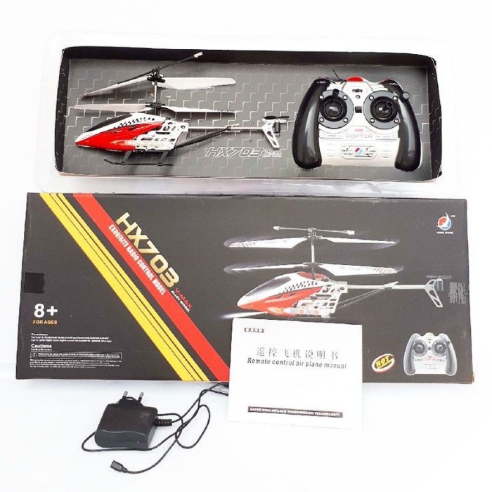 PROMO MAINAN HELICOPTER HX703 REMOTE CONTROL MAINAN HELIKOPTER RC - HX703 TERLARIS