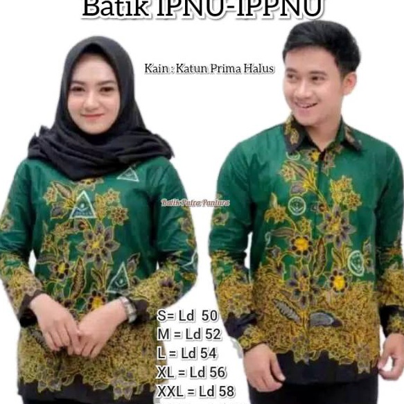 DISKON BRANDS FESTIVAL Kemeja batik ipnu ippnu nasional kain halus dan rapi baju ipnu seragam ipnu s