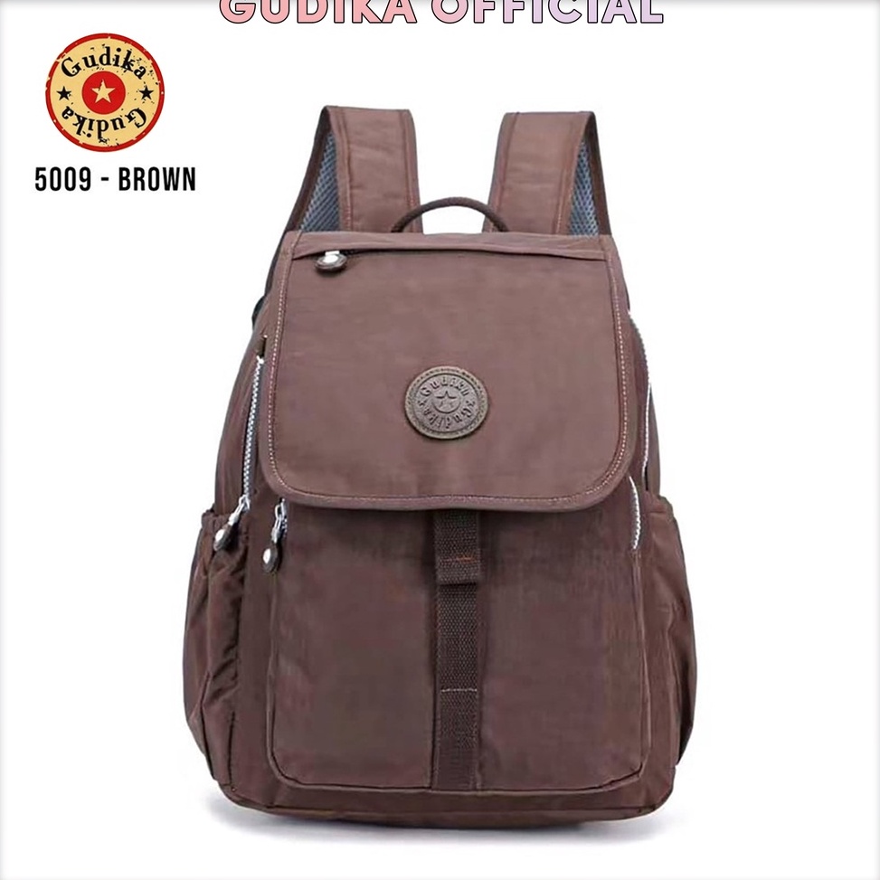 LANGSUNG ORDER GUDIKA 5009 | Backpack Waterproof Wanita Tas Ransel Laptop Anti Air Import Original |