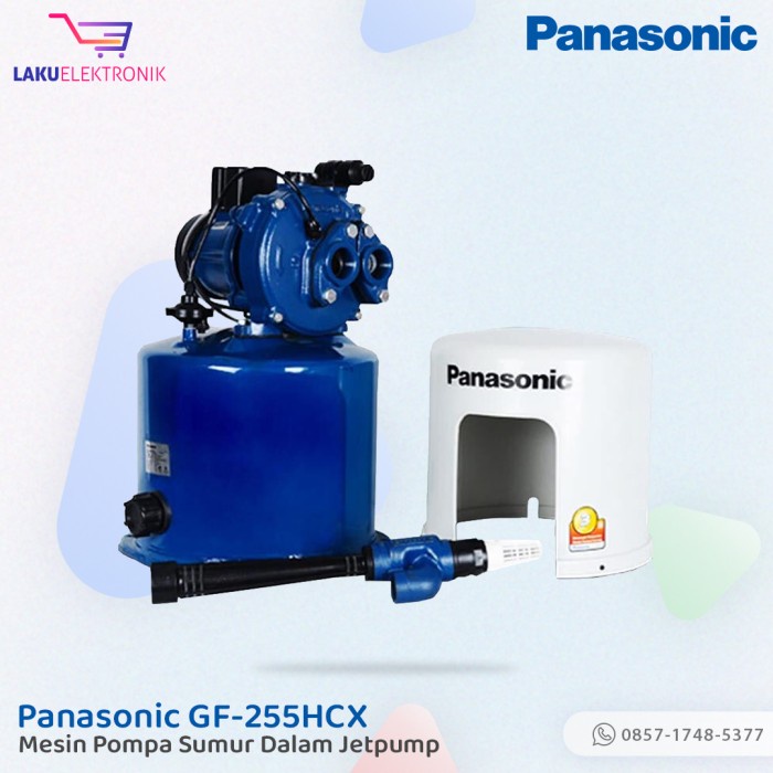 Mesin Pompa Air Jetpump Sumur Dalam Panasonic GF 255 HCX