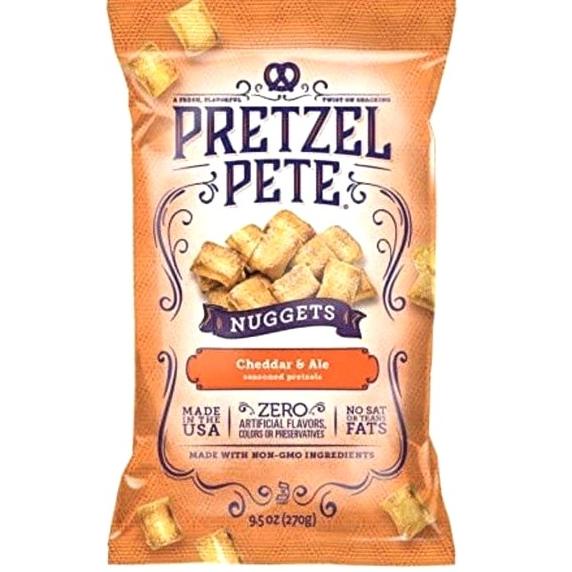 

:0:0:0] PRETZEL PETE Nuggets Cheddar & Ale 270gr