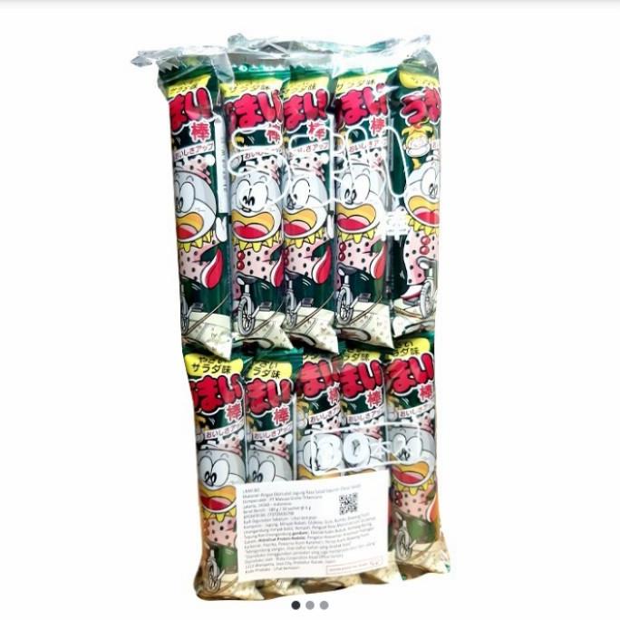 

Ready stock] YAOKIN UMAIBO japan sneck stick jagung 30 pcsX6 gr yasai salad