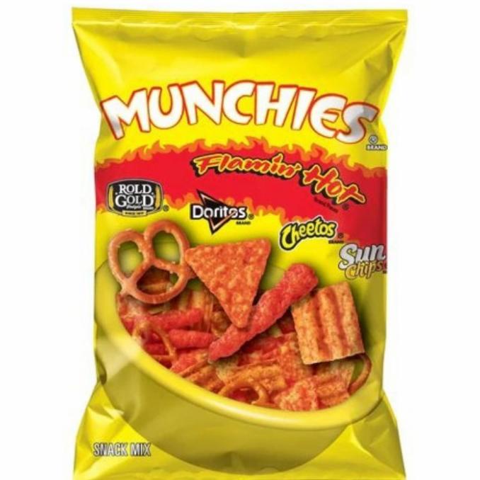 

Buruan serbu] FRITO LAY FLAMIN HOT MUNCHIES SNACK MIX 262 gr import