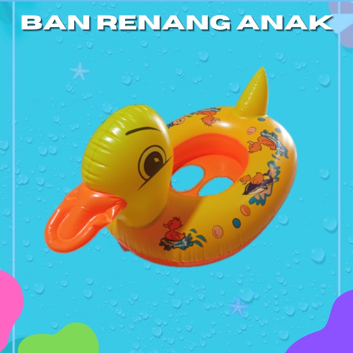 Pelampung ban balon bebek renang itik anak bayi murah quacker float