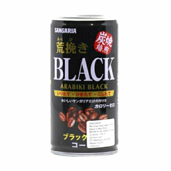 

~~~~~] SANGARIA Arabiki Black Coffee Drink 185ml