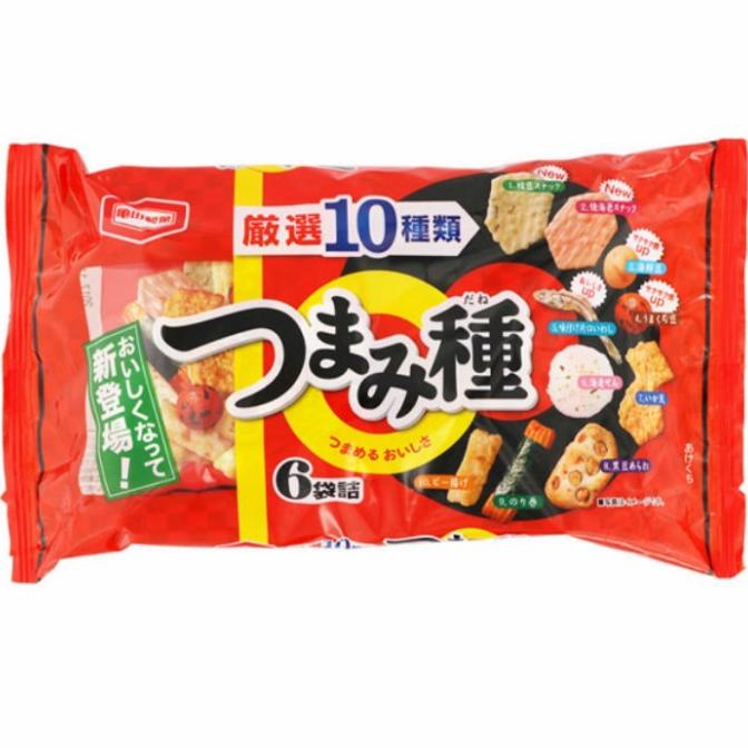 

'+'+'+'+] KAMEDA SEIKA TSUMAMI DANE / rice cracker mix Japan 130 gr