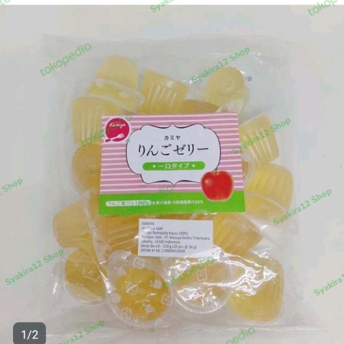 

=====] KAMIYA RINGO NAMA JELLY KAJUU 100% 320 gr