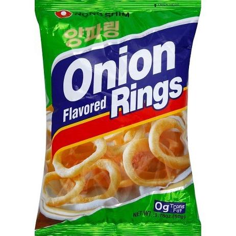 

.........] Nongshim Onion Rings 50gr - Snack Rasa Bawang - Made In Korea