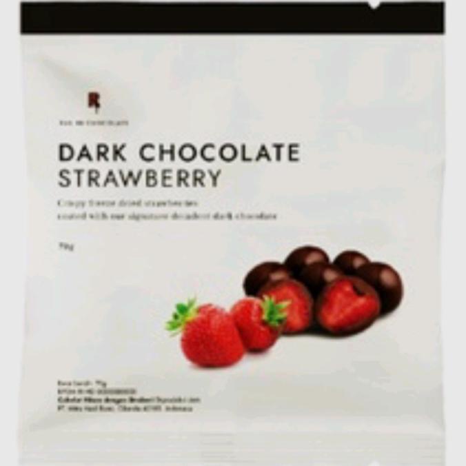 

$+$+$+$+] The RR Chocolate Dark Chocolate Strawberry 80gr