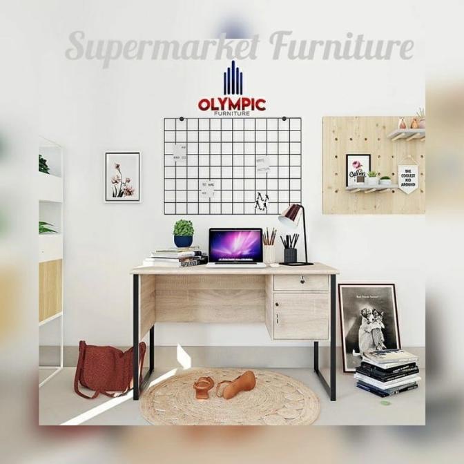 Meja Tulis Meja Kantor Kaki Besi Mts Titan Olympic