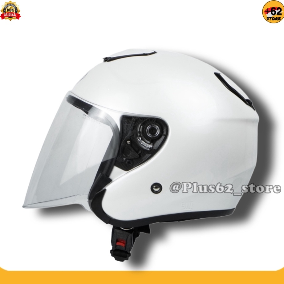 Kualitas Dijamin Helm Sepeda Motor Half Face Model Kyt Kyoto & Dyr Osaka Bye Priest Paket Ganteng Wa
