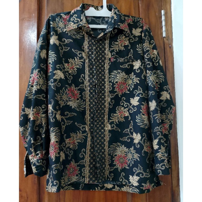 Baju batik kemeja kondangan pria baju pesta pernikahan