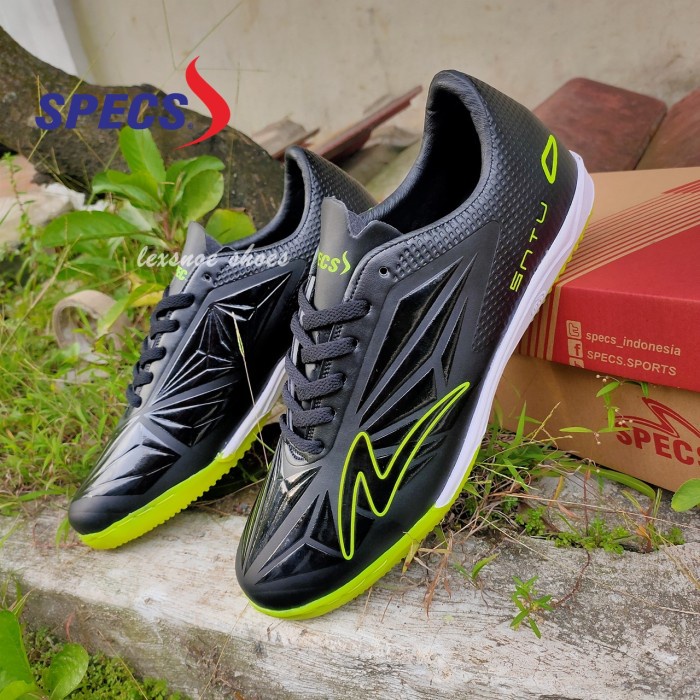 SEPATU FUTSAL SPECS ACCELERATOR SATU ELITE HITAM
