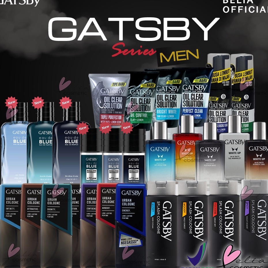 YPSG1612  ❤ BELIA ❤ GATSBY Urban Cologne 125ml | Splash Cologne 175ml | Face Wash | Eau De Toilette 