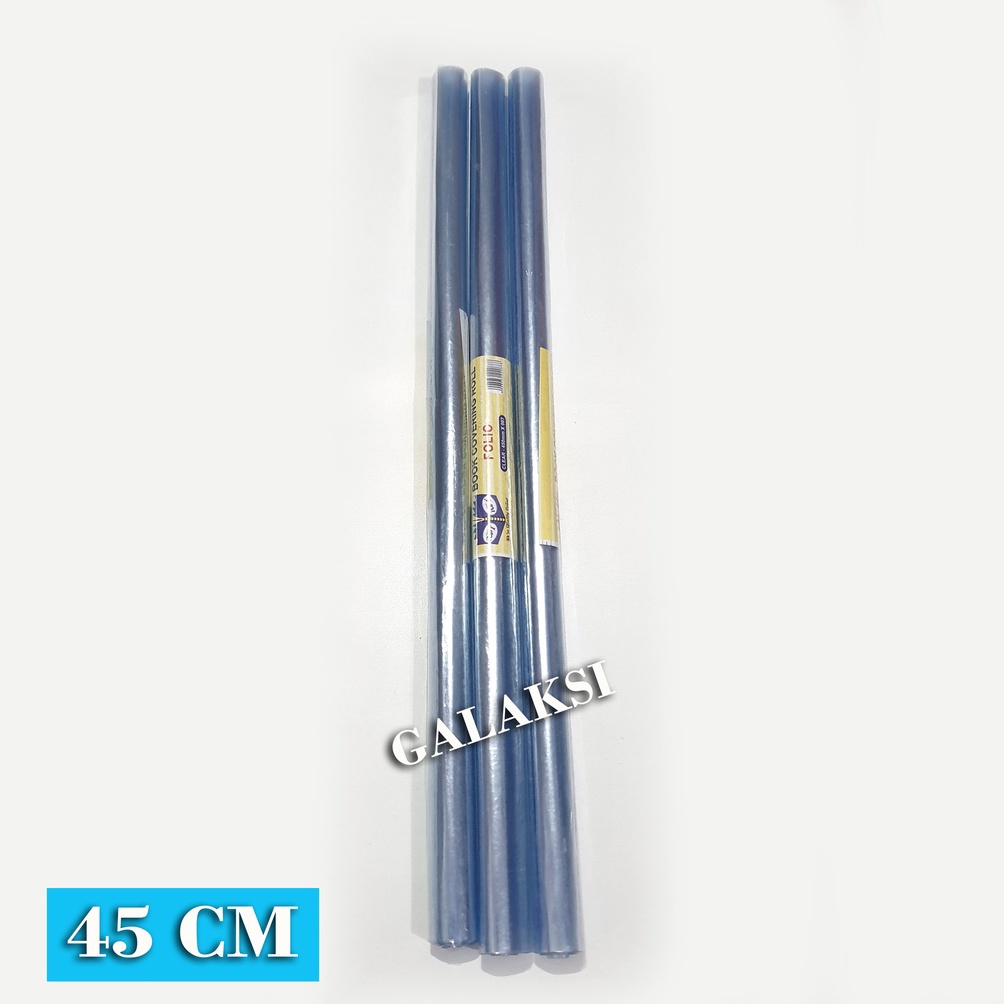 

80 SAMPUL PLASTIK / MIKA ROLL 45 CM X 4 METER 63