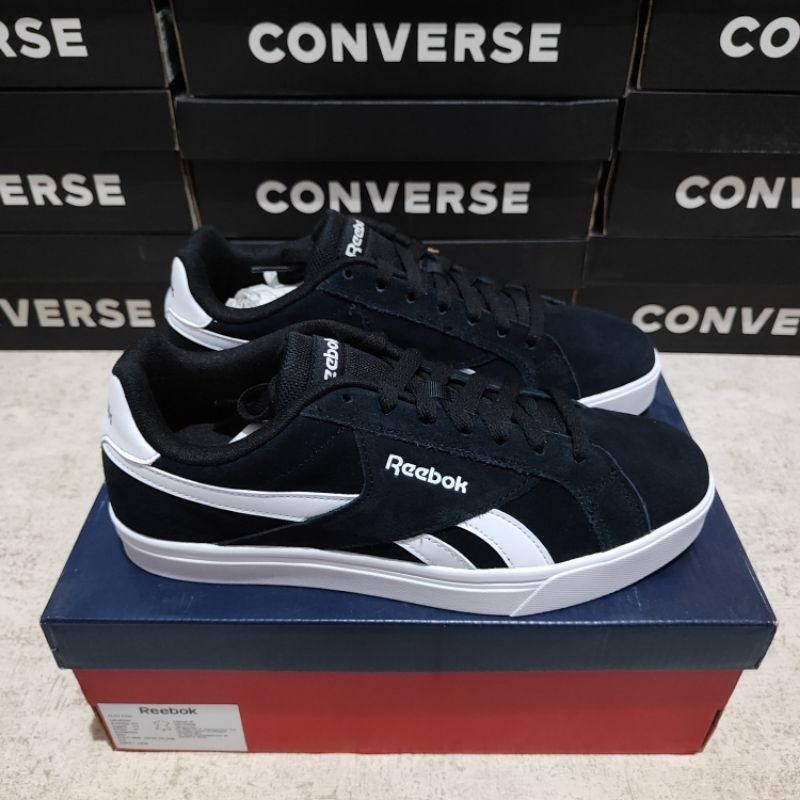 Reebok ROYAL COMPLETE LOW 3 Suede Men's - Black/White [DV6731]