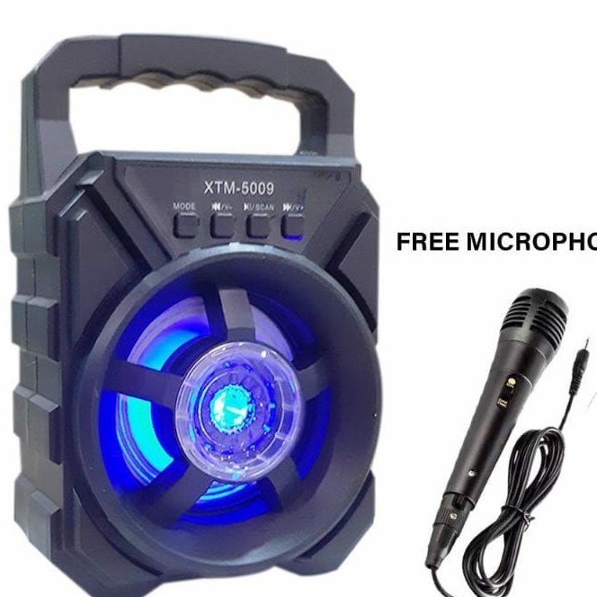 [OZ/✪R☎> XTM-5009 Speaker Bluetooth Bonus Mic Wireles Speaker Bluetooth XTM5009 / berkuaalitas.