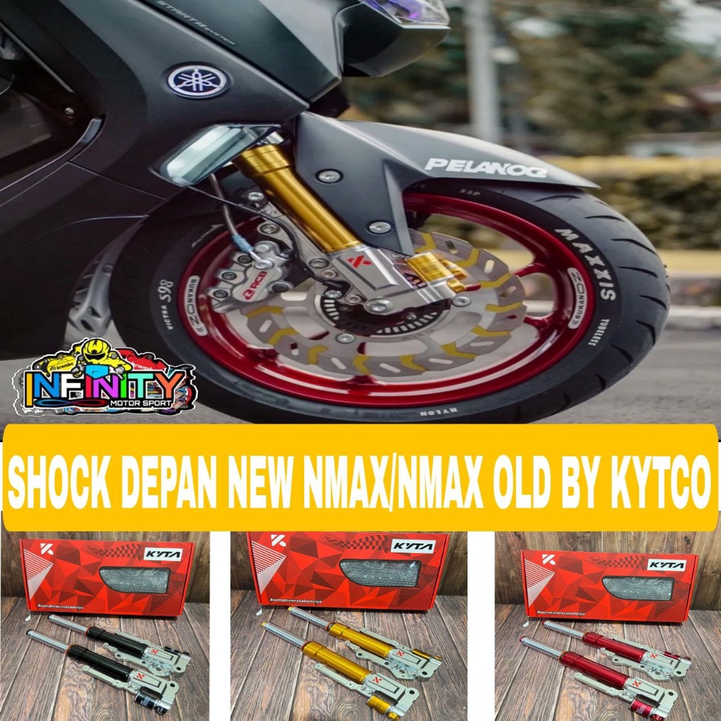 SHOCK DEPAN VARIASI KTC KYTACO NEW NMAX NMAX OLD/SHOCK USD UP SIDE DOWN NMAX OLD/NEW SFF 07 KYTA