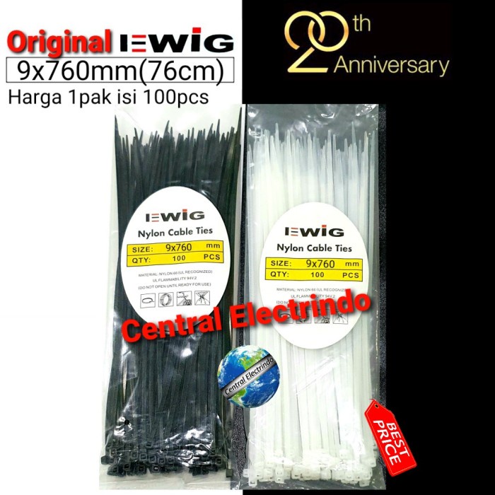 

Bestseller Kabel Ties 9X76Cm.