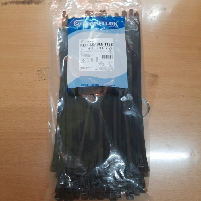 

Bestseller Kabel Ties Releasable ( Bisa Di Buka Kembali ) 300 Mm