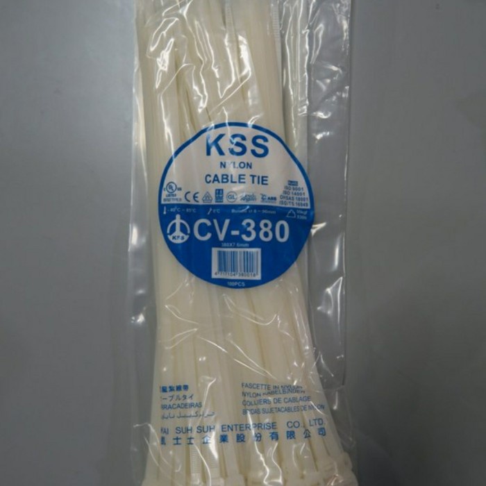 

Bestseller Kabel Ties Kss Cv-380 Pjg 380 X 7.6 Mm Per Pack