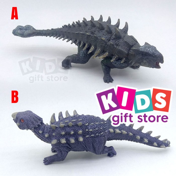 Dino Ankylosaurus Figure - Mainan Dinosaurus Berkualitas