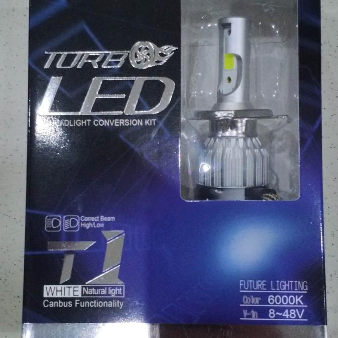 Lampu Led H4 Turbo T1 Model C6 Garansi Original