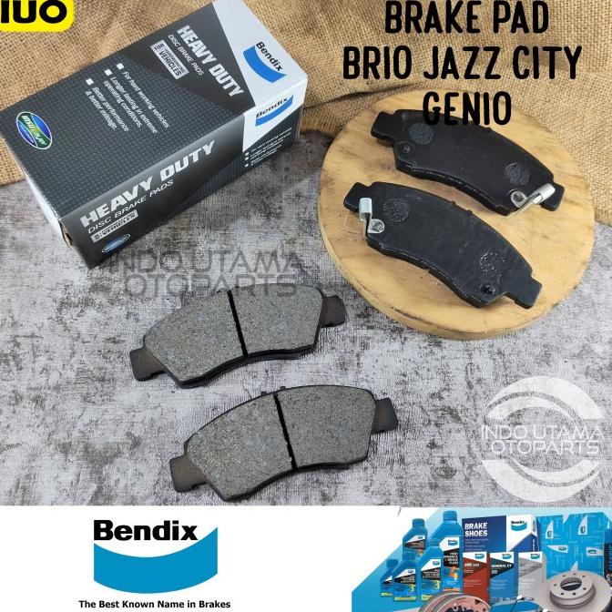 Brake Pad Bendix Brio Jazz City Genio Kampas Rem Bendix Db1262