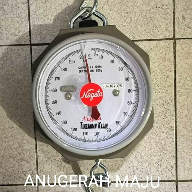 Timbangan Gantung Jarum Nagata C3 Cap. 200 Kg/Timbangan Gantung Nagata