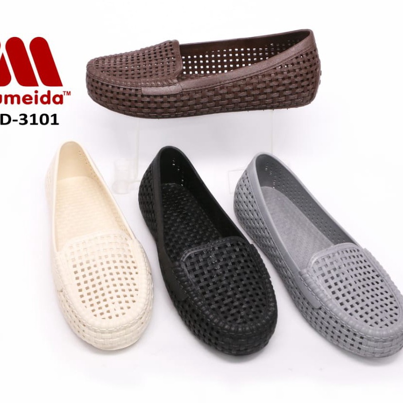 Viral.. SEPATU KARET WANITA SEPATU KARET FLAT PEREMPUAN SEPATU KARET TERBARU