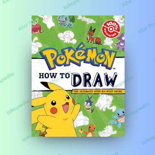 FLASH SALE!!! BOOK IMPORT POKEMON: HOW TO DRAW TERLARIS