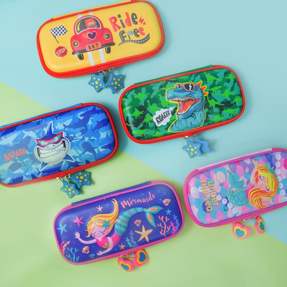 

Terbaru Kotak Pensil Eva Hardcase Animal World Waterproof Pencil Case F9080