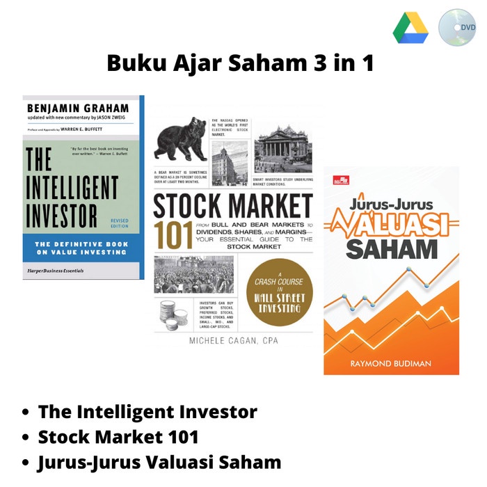 

Buku 3 in 1 (The Intelligent Investor & Jurus Jurus Valuasi Saham)