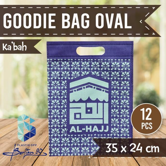 

+%+%+%] Tas oleh oleh haji dan umroh 35 x 24 Tas souvenir haji bahan spunbond