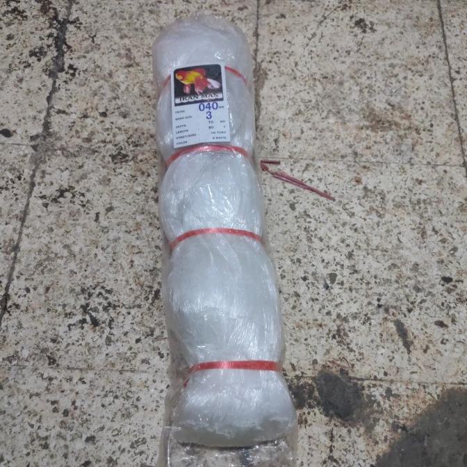 (:(:(:(] Jaring pukat tasi 3" x 040 / 70*80 / ikan mas