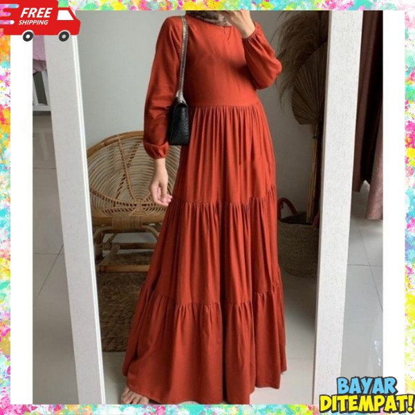 Baju Gamis Syar I Terbaru 2024Bsju Terbaru 2024 Gmis Syar'I Casual Premium Elegan Gamis Pakaian Wani