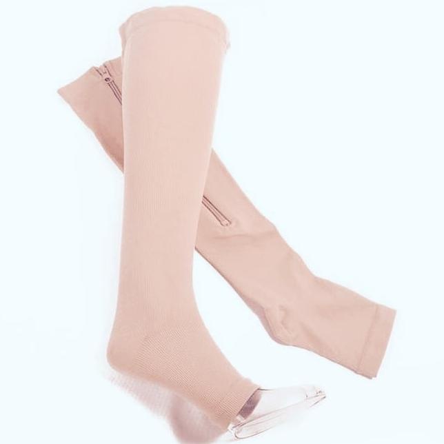 Stocking Varises / Stocking Kesehatan Zipper / Compression Stocking