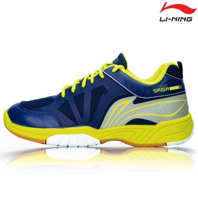 TERBARU  SEPATU BADMINTON LINING SAGA LITE 2/ SEPATU OLAHRAGA PRIA