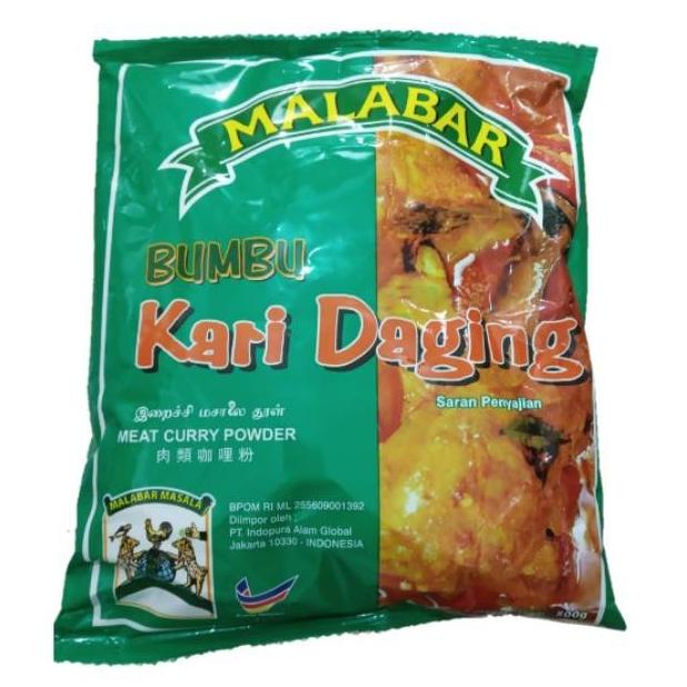 

:<:<:<:<] Malabar Bumbu Serbuk Kari Daging Meat Curry Powder 500gr