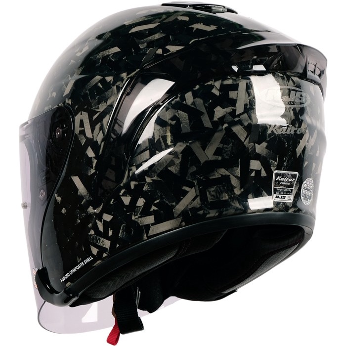 Njs Kairoz Carbon Forged - Helm Half Face