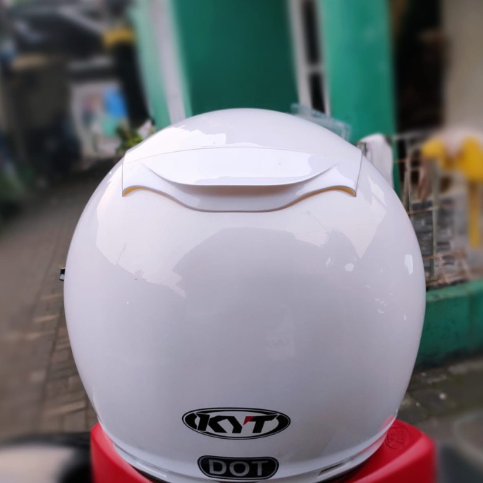 kyt dj maxi solid white