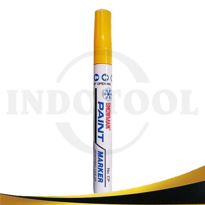 

PAINT MARKER, YELLOW SNOWMAN | INDT