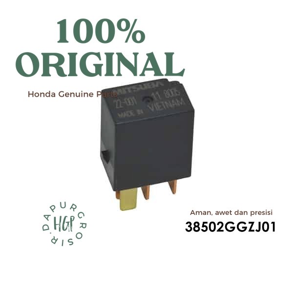 Relay Kaki 5 Beat ESP Relay Comp Power 5 Pin Original AHM - 38502GGZJ01