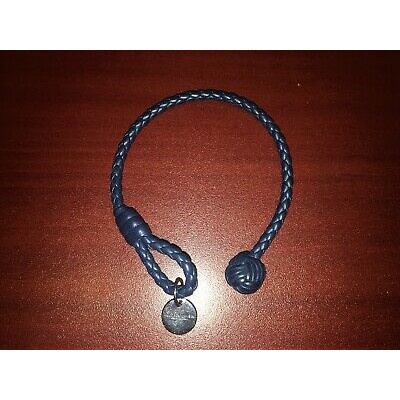 Mei Bottega Veneta Navy Single Bracelet